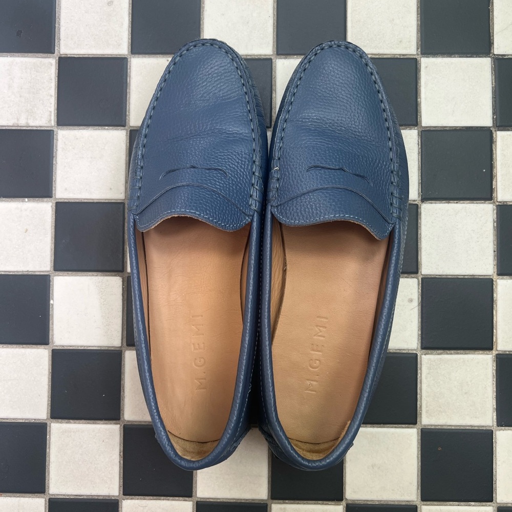 M. Gemi Italian Leather Driving Shoes